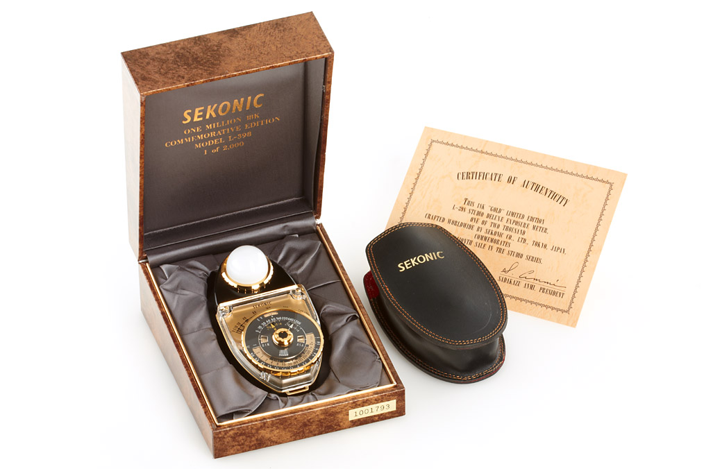 Sekonic L-398 'One Million' 18K Commemorative Edition