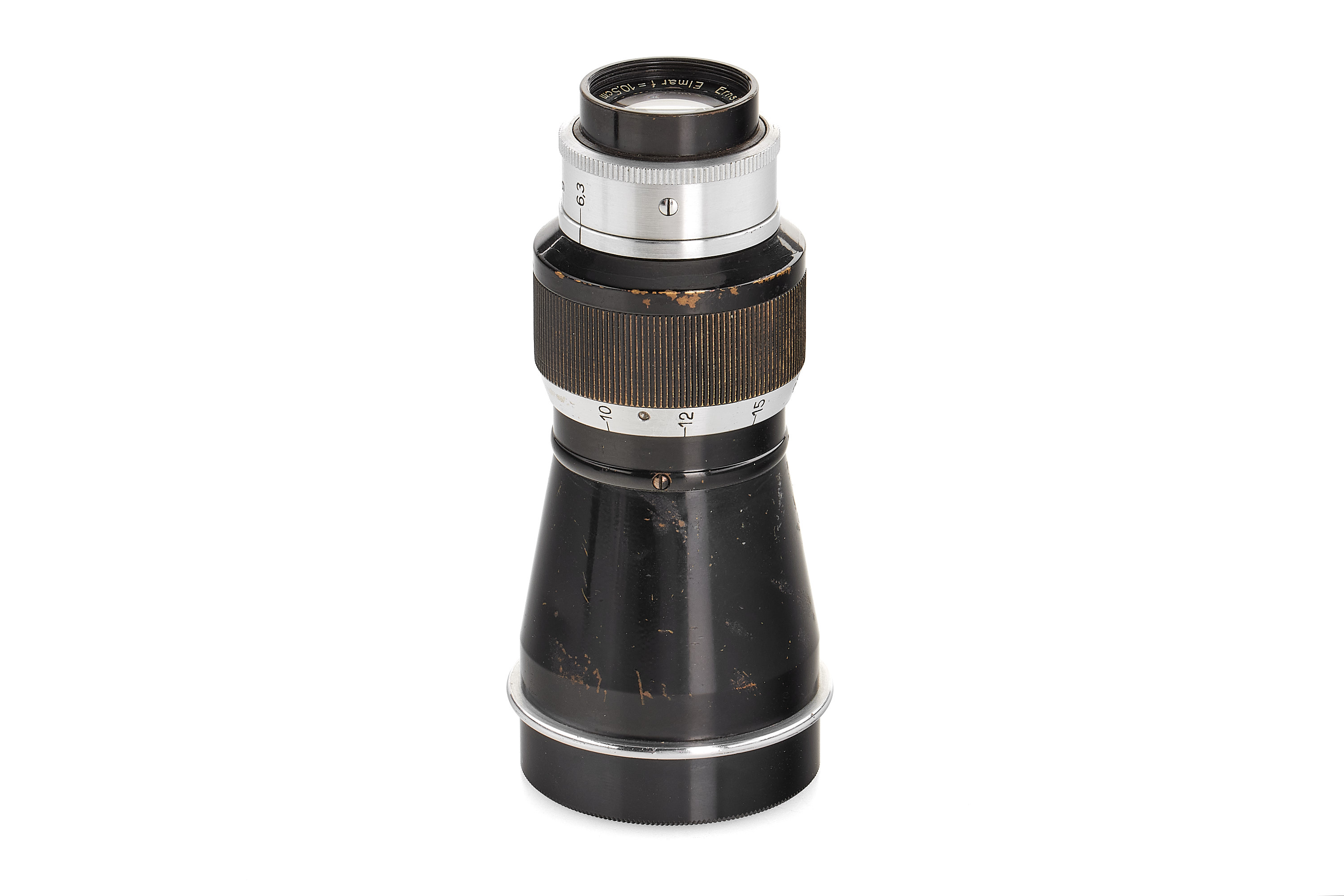 Elmar 6.3/10.5cm black/chrome *