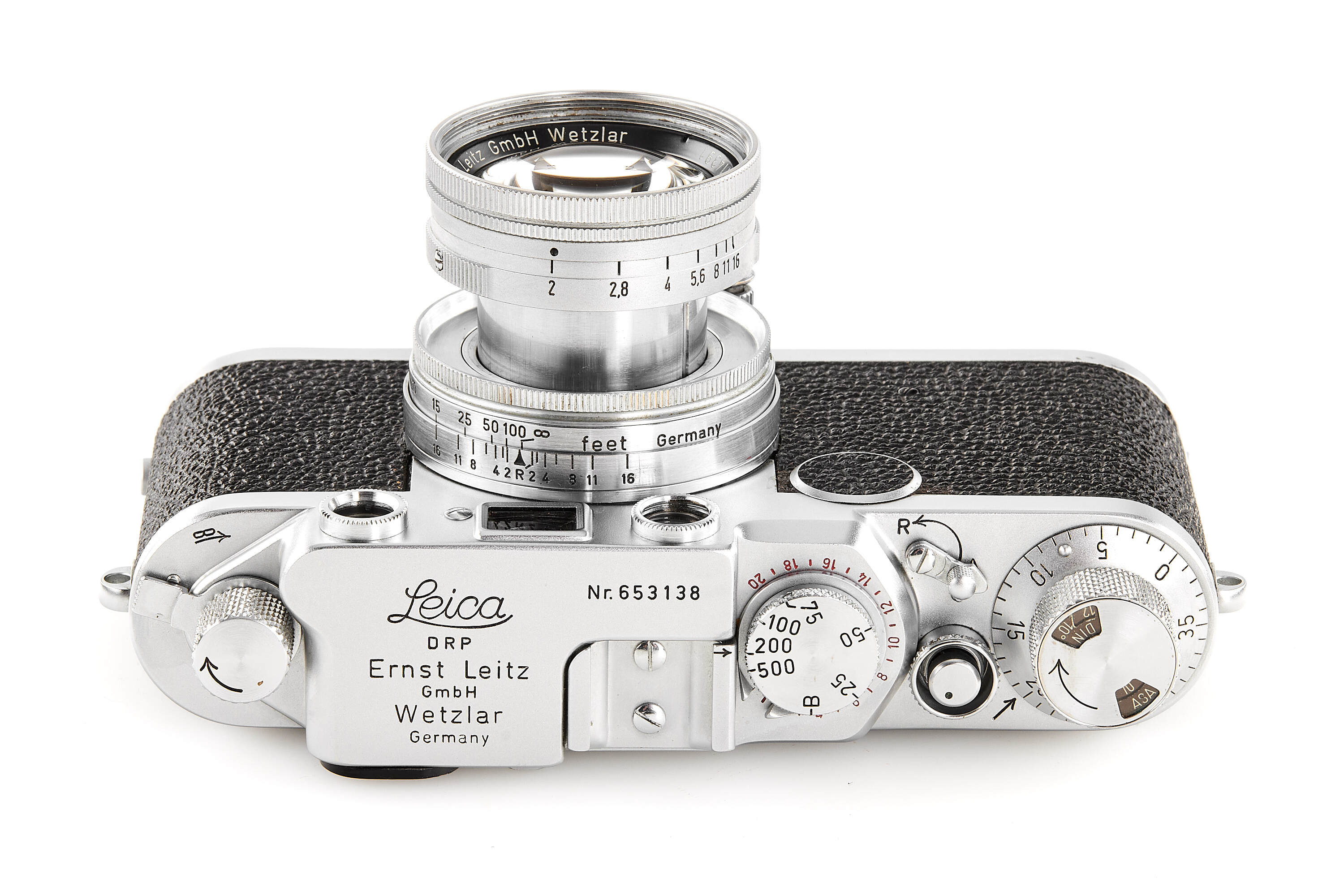 Leica IIf with Summicron 2/5cm