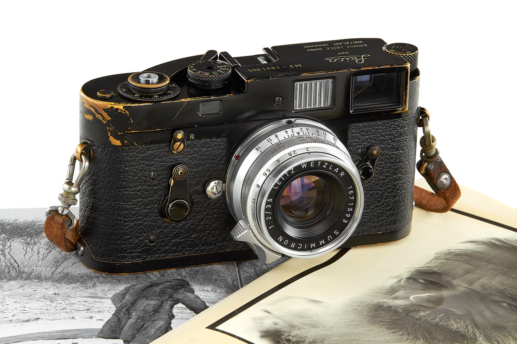 Leica M2 black paint 'Walker Evans' + Summicron 2/35mm