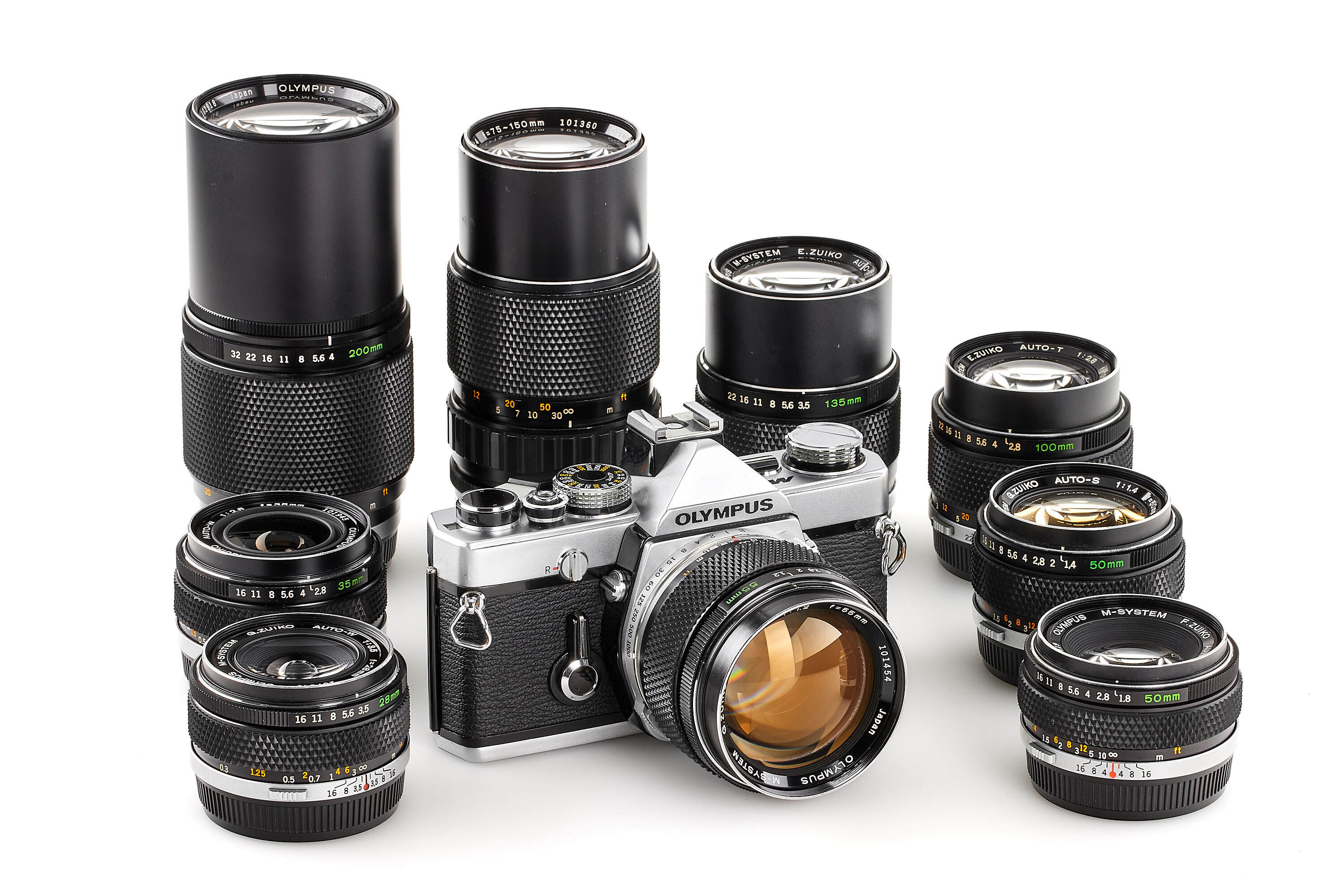 Olympus M-1 chrome outfit *