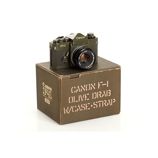 Canon F-1 olive Canon F-1 olive
