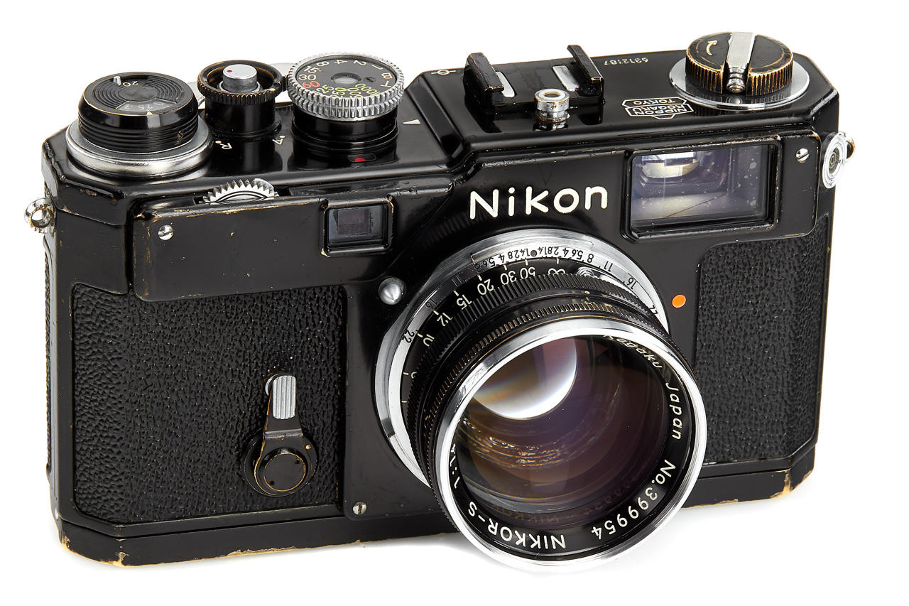 Nikon S3 black paint