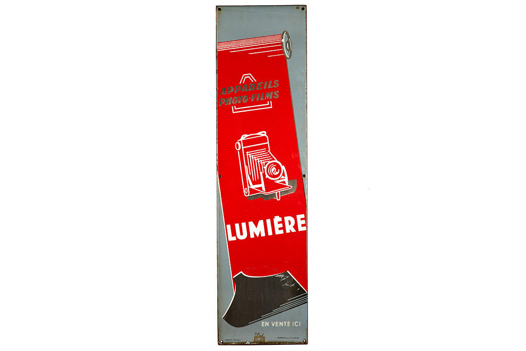 Lumiere Enamel Sign