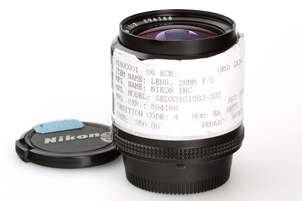 Nikon Nikkor 2/28mm 'NASA'