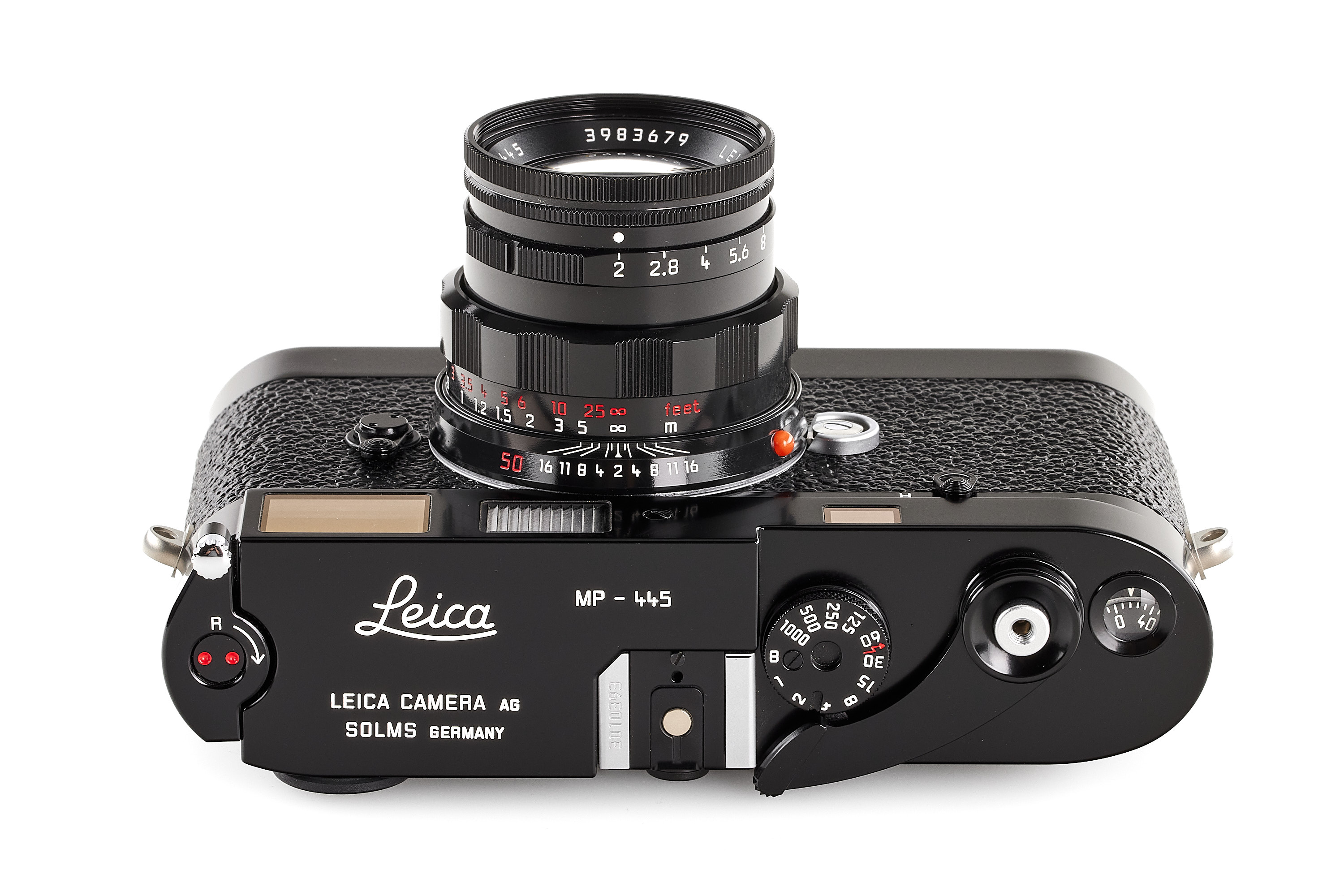 Leica MP Classic 10317 black paint outfit