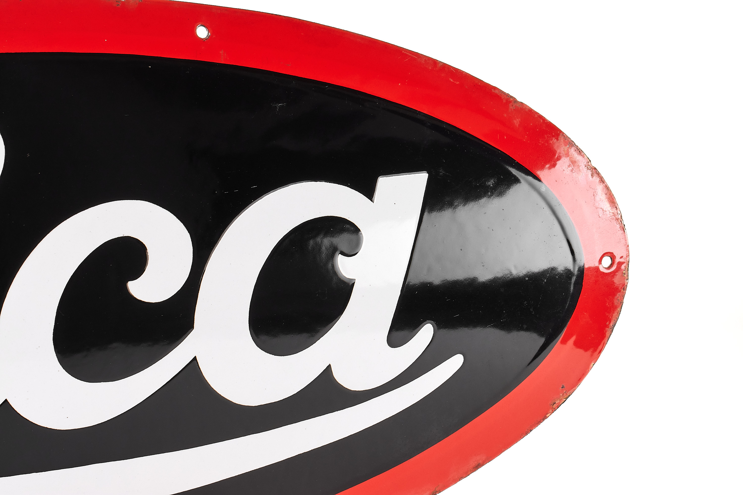 Leica Dealer Enamel Sign