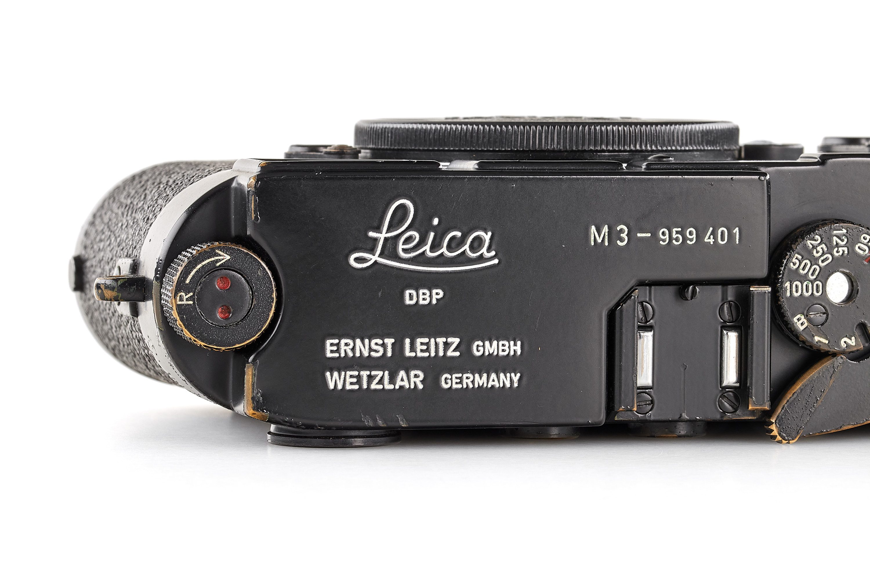 Leica M3 black paint 'The First' *