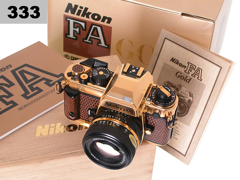 Nikon  FA Gold Edition