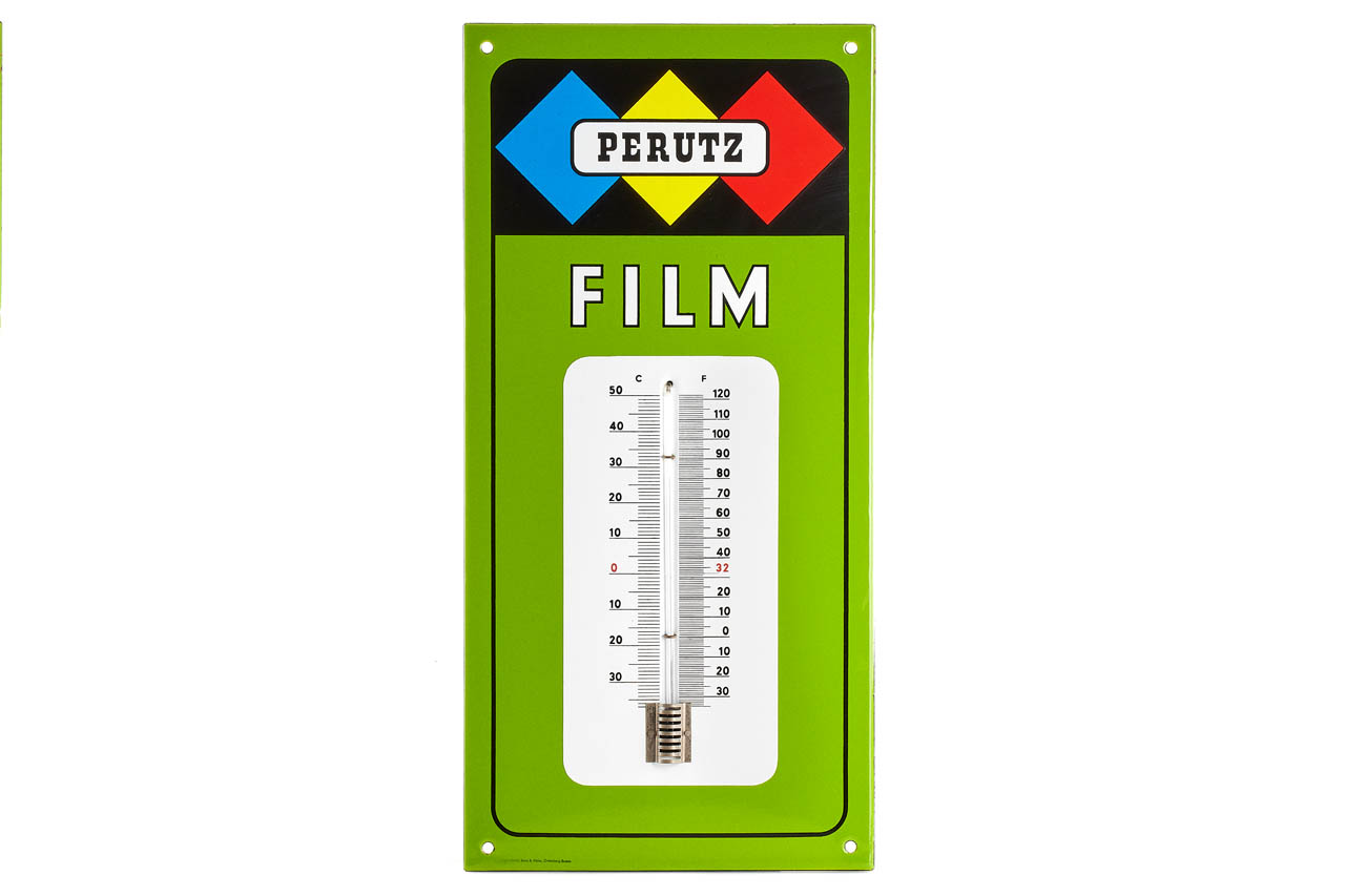 Perutz Advertising Thermometer Perutz Advertising Thermometer