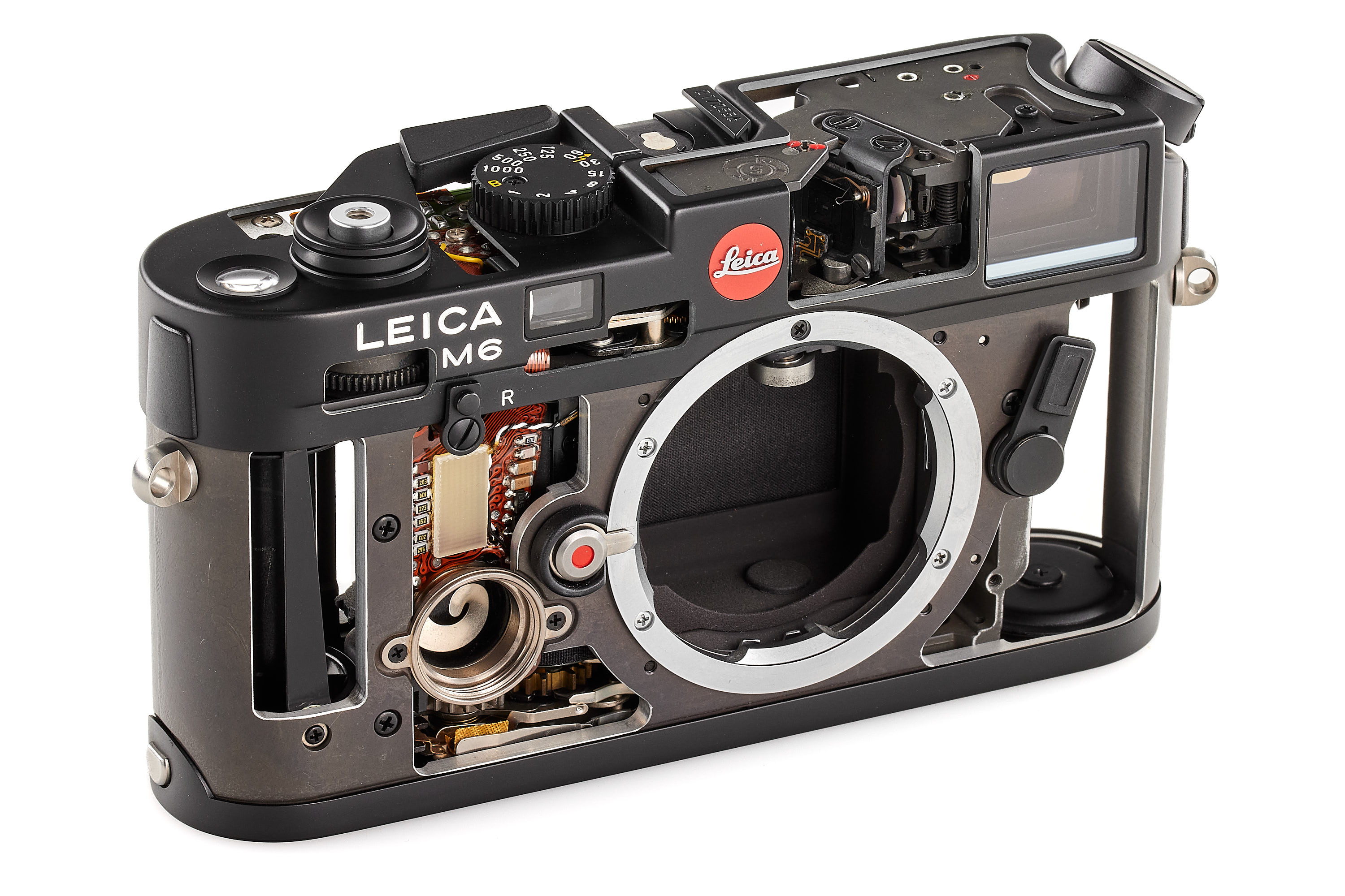 Leica M6 black cut-away model * Leica M6 black cut-away model *