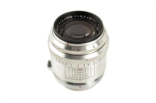 Carl Zeiss Jena  Sonnar 2/8.5cm T