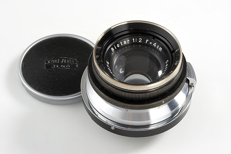 Carl Zeiss Jena  Biotar 2/4cm