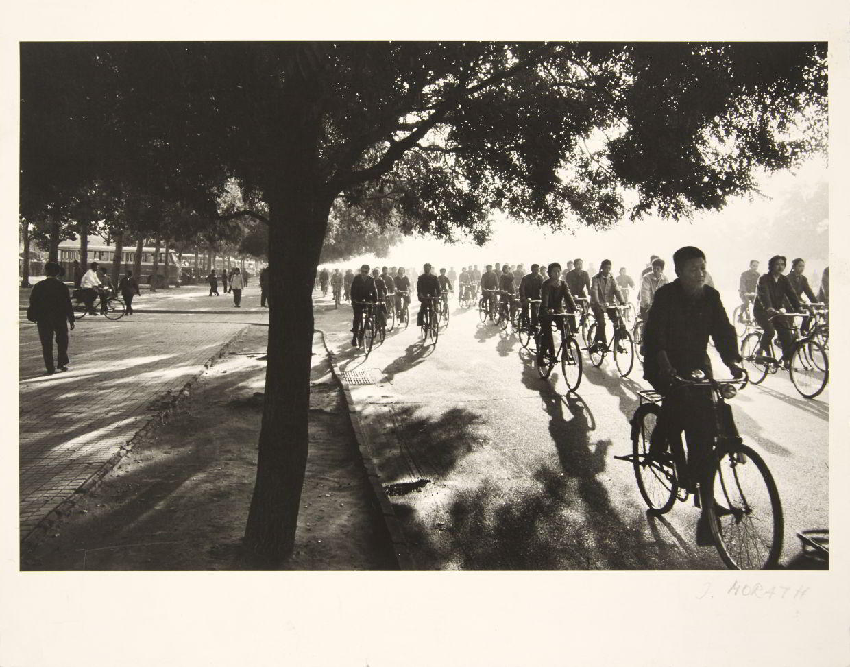 INGE MORATH (1923–2002) 6:30 am, Chang an Avenue, Beijing 1978
