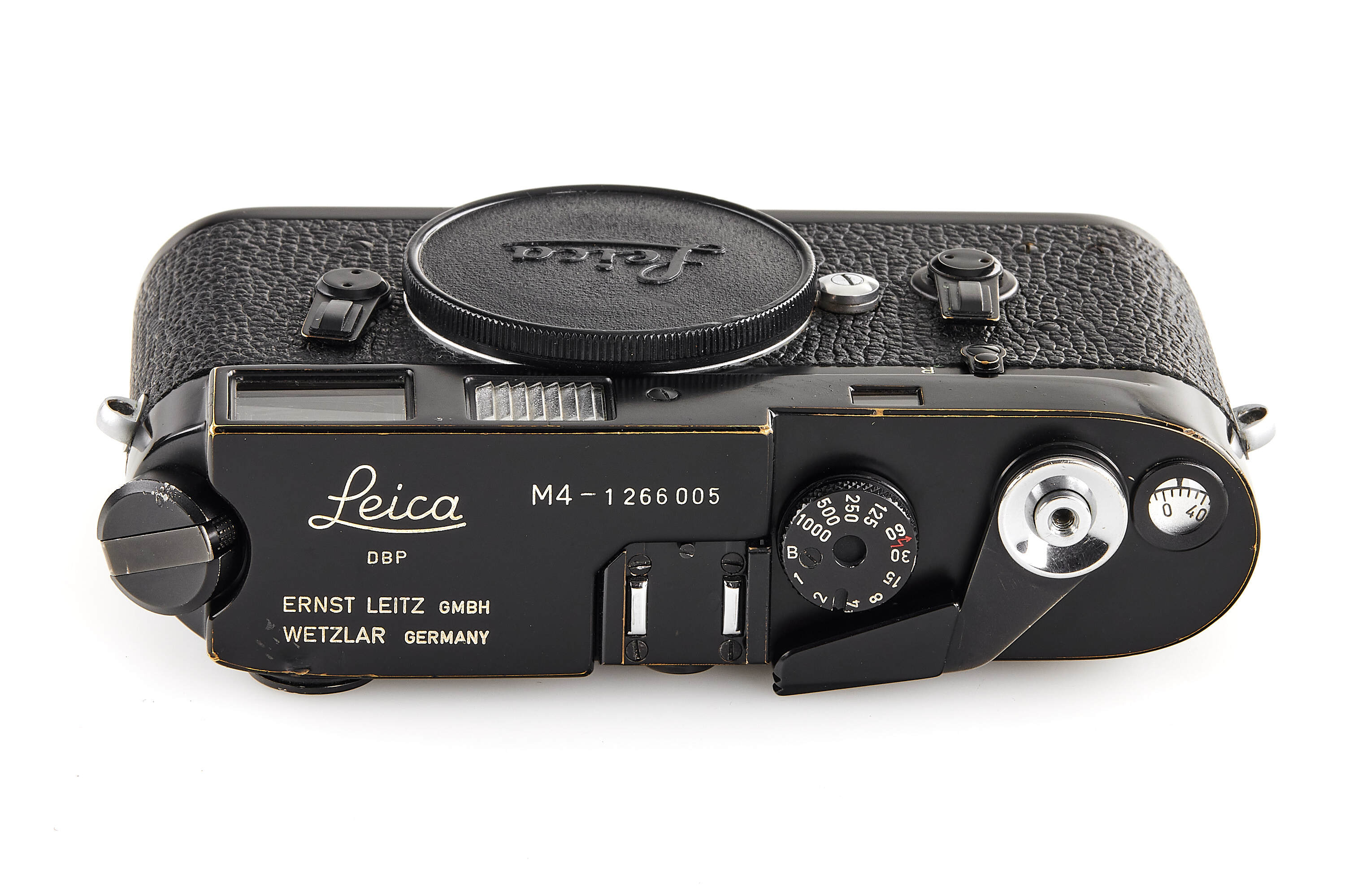 Leica M4 black paint