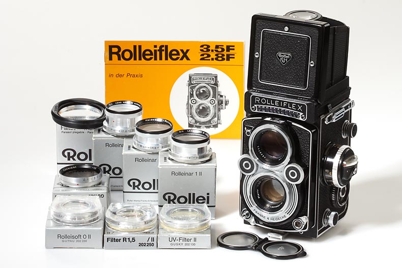 Rolleiflex  3.5F outfit