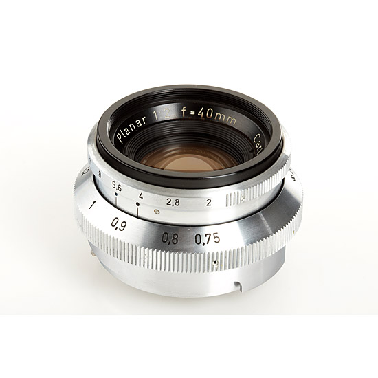 Carl Zeiss  Planar 2/40mm Prototype