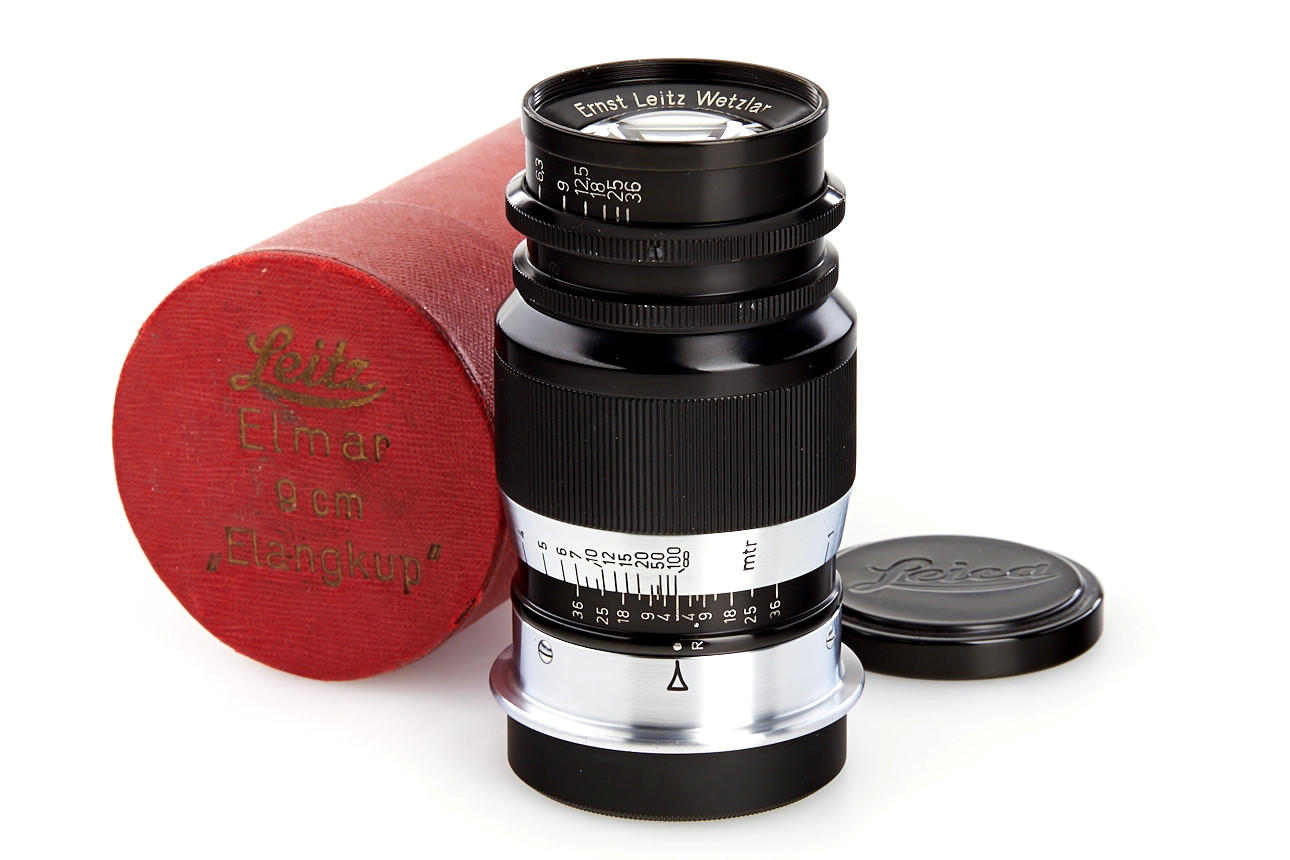 Elmar 4/9cm black/chrome