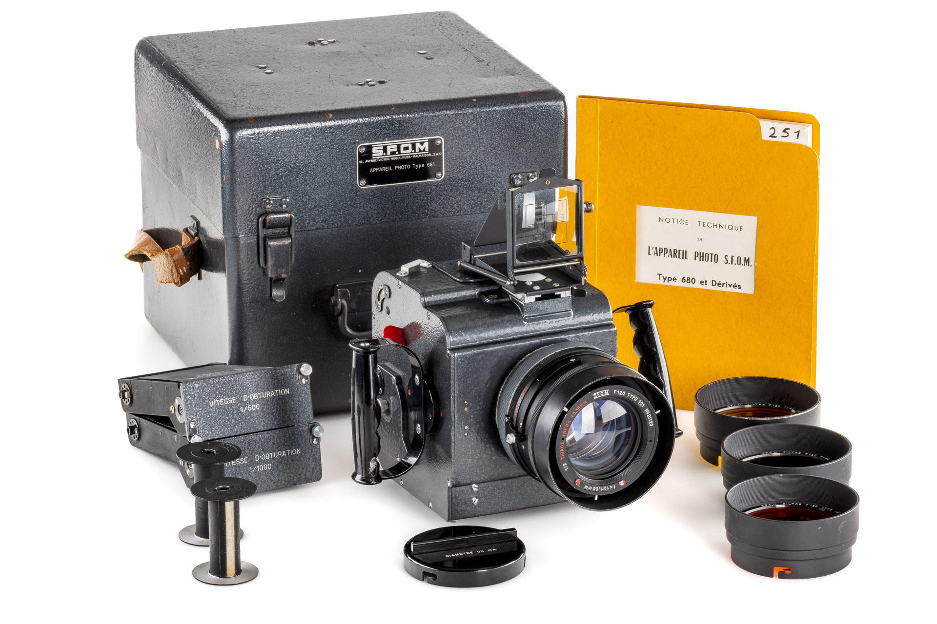 S.F.O.M. Type 681 Aerial Camera outfit S.F.O.M. Type 681 Aerial Camera outfit