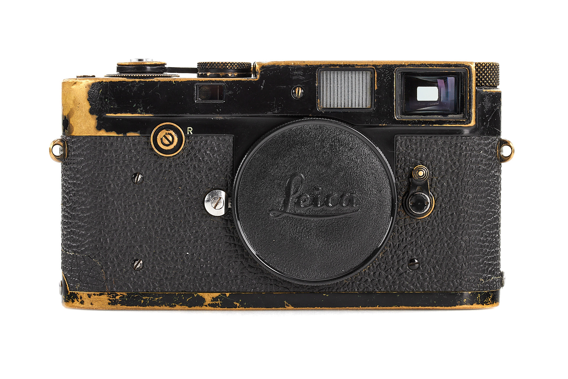 Leica M2 black paint Button Rewind *