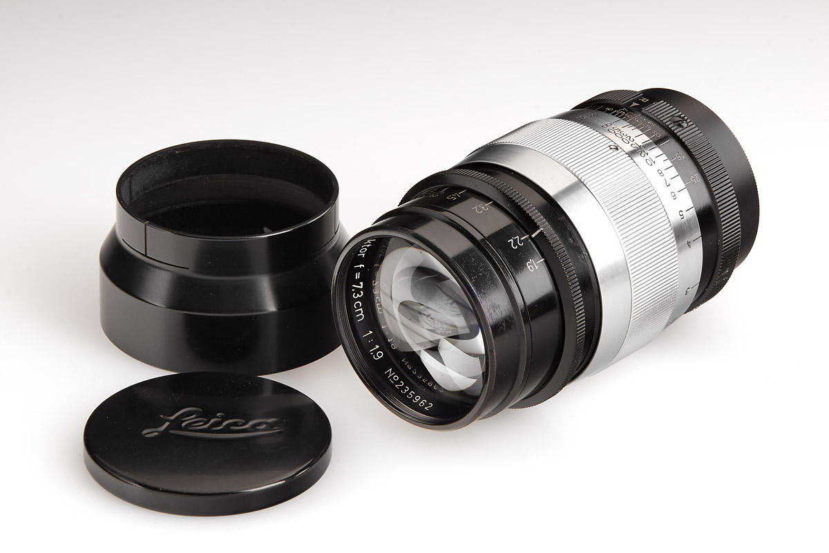 Hektor 1.9/7.3cm w. Agfacolor Filters