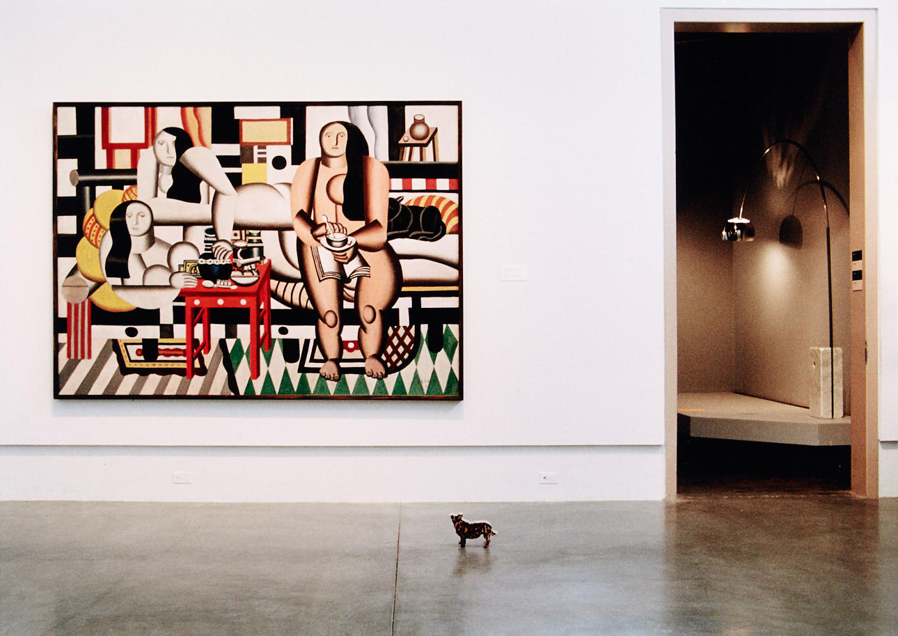 PETER DRESSLER (1942–2013) ‘Mit grossem Interesse’, Museum of Modern Art 1993