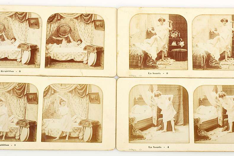 7 Frivolous Tissue Stereographs
