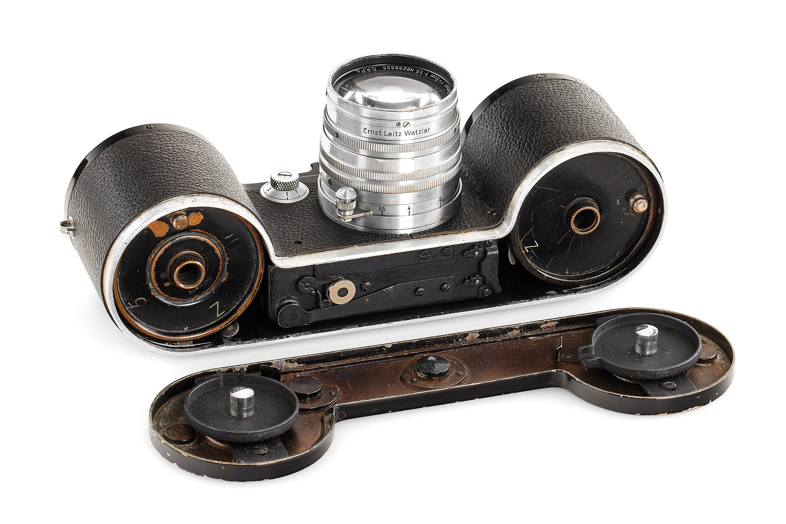 Leica 250 GG Reporter black/chrome with Xenon 1.5/5cm *