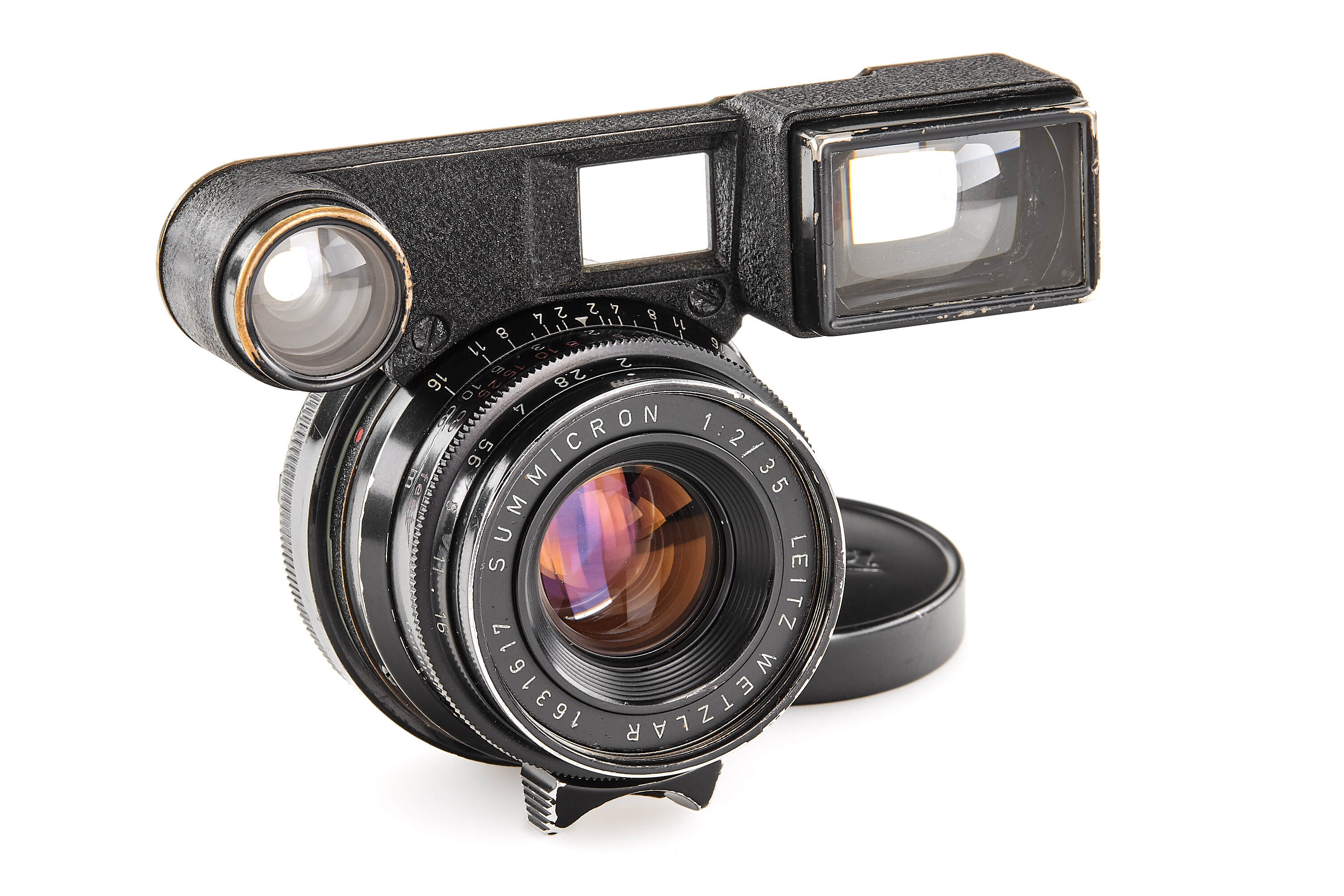 Summicron 2/35mm black paint / brass mount *