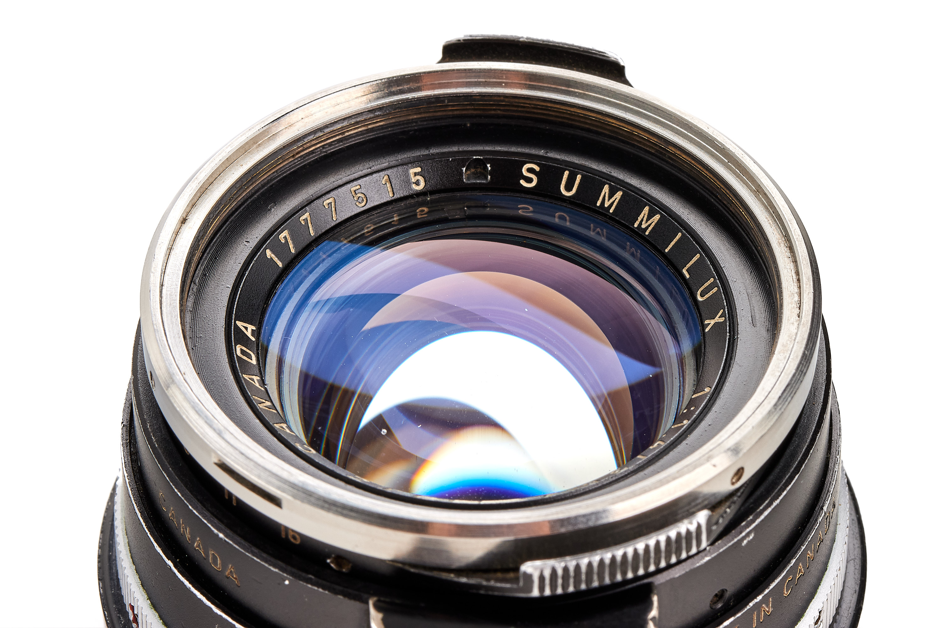 Summilux 1.4/35mm Steel Rim black
