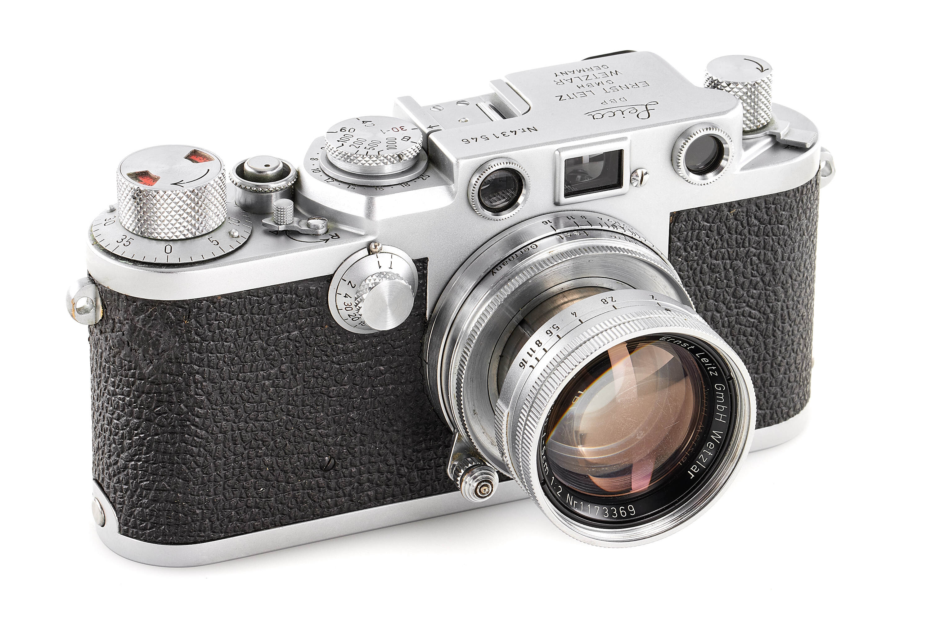 Leica IIIc/IIIf sync. 'Leitz-Eigentum' *