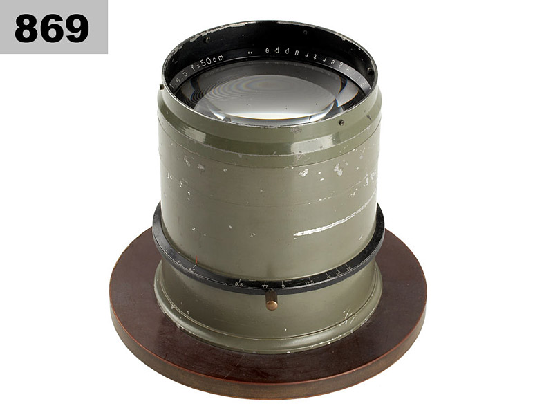 Steinheil  Triplet Anastigmat 4.5/50cm