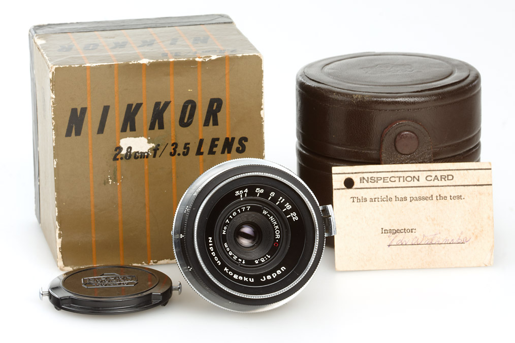 Nikon W-Nikkor.C 3,5/2,8cm