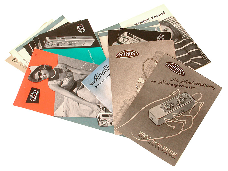 MINOX Modelle A + B, Literatur