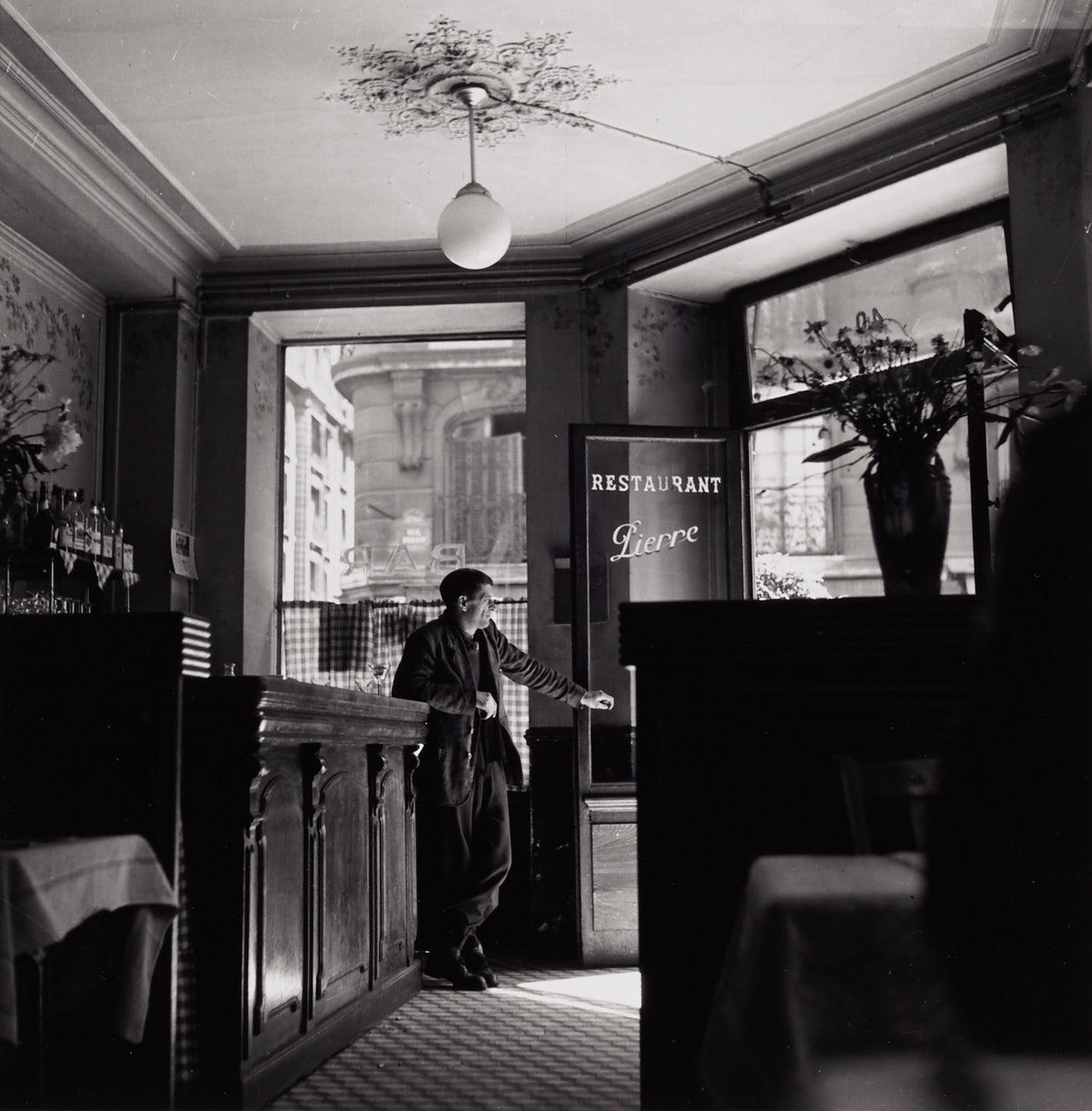 LOUIS STETTNER (1922–2016) Restaurant Pierre, Paris 1951