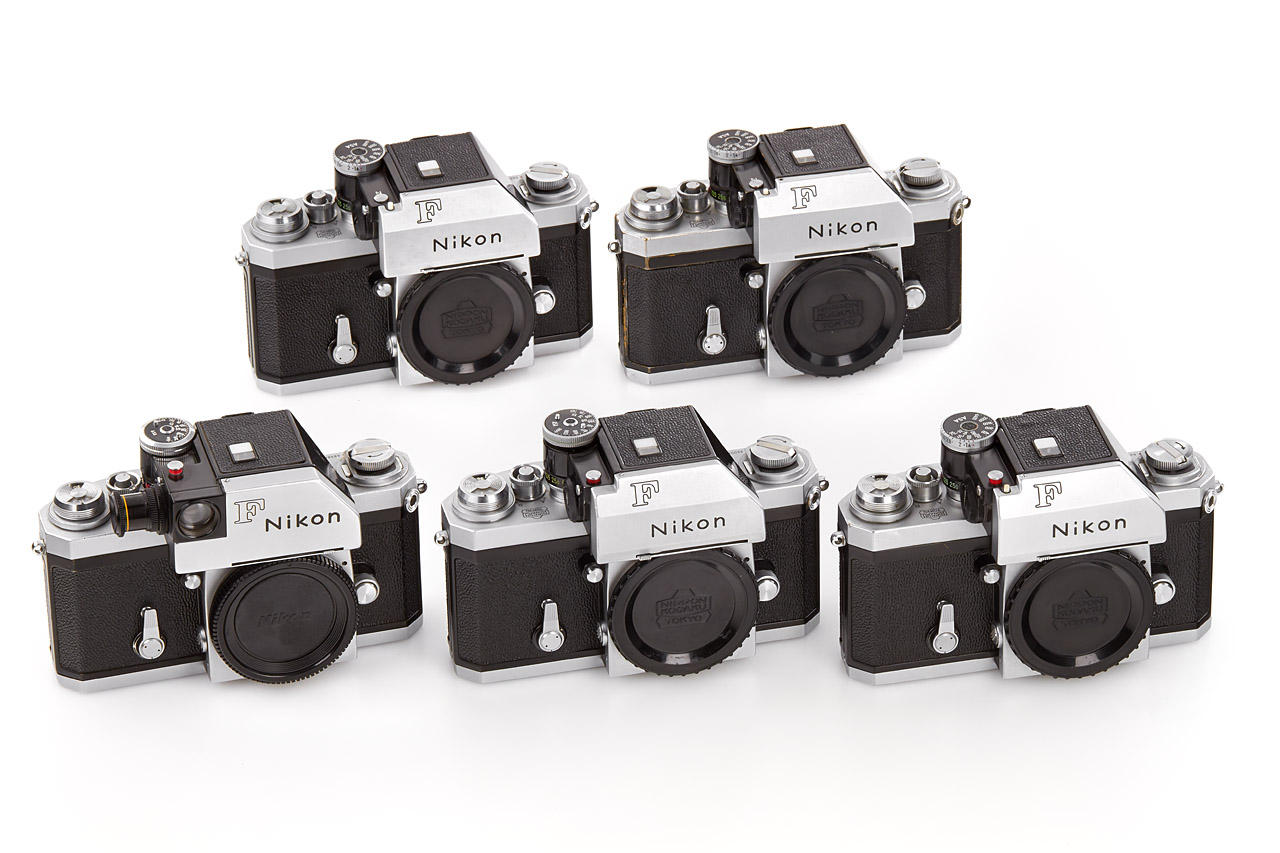 Nikon F Photomic chrome 'Red Dot‘ (various)