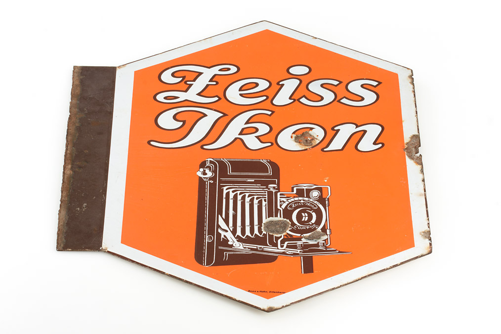 Zeiss Ikon Emailschild
