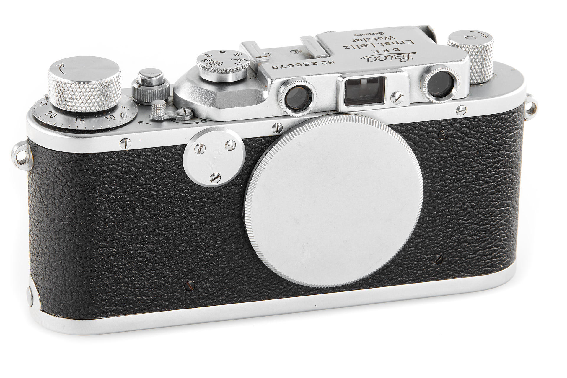 Leica II Mod. D chrome post-war Leica II Mod. D chrome post-war