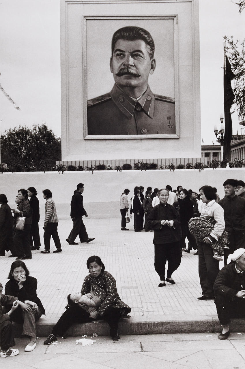 MARC RIBOUD (1923–2016) Stalin's Portrait in Beijing, 1965