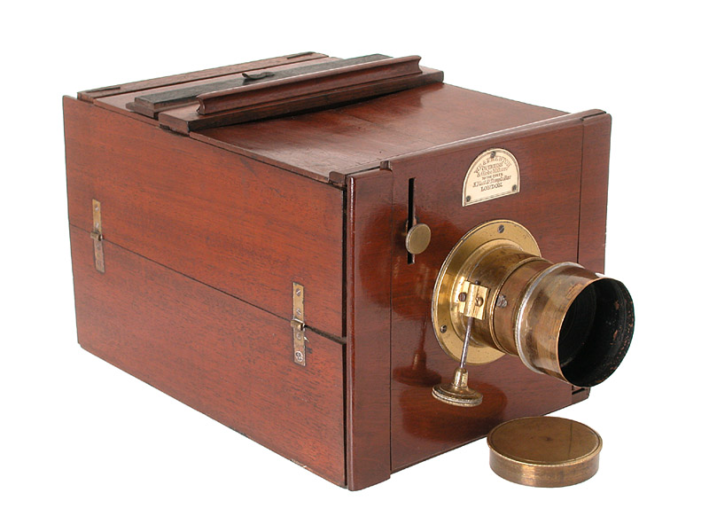 W.E. & F Newton  Collapsible box camera W.E. & F Newton  Collapsible box camera
