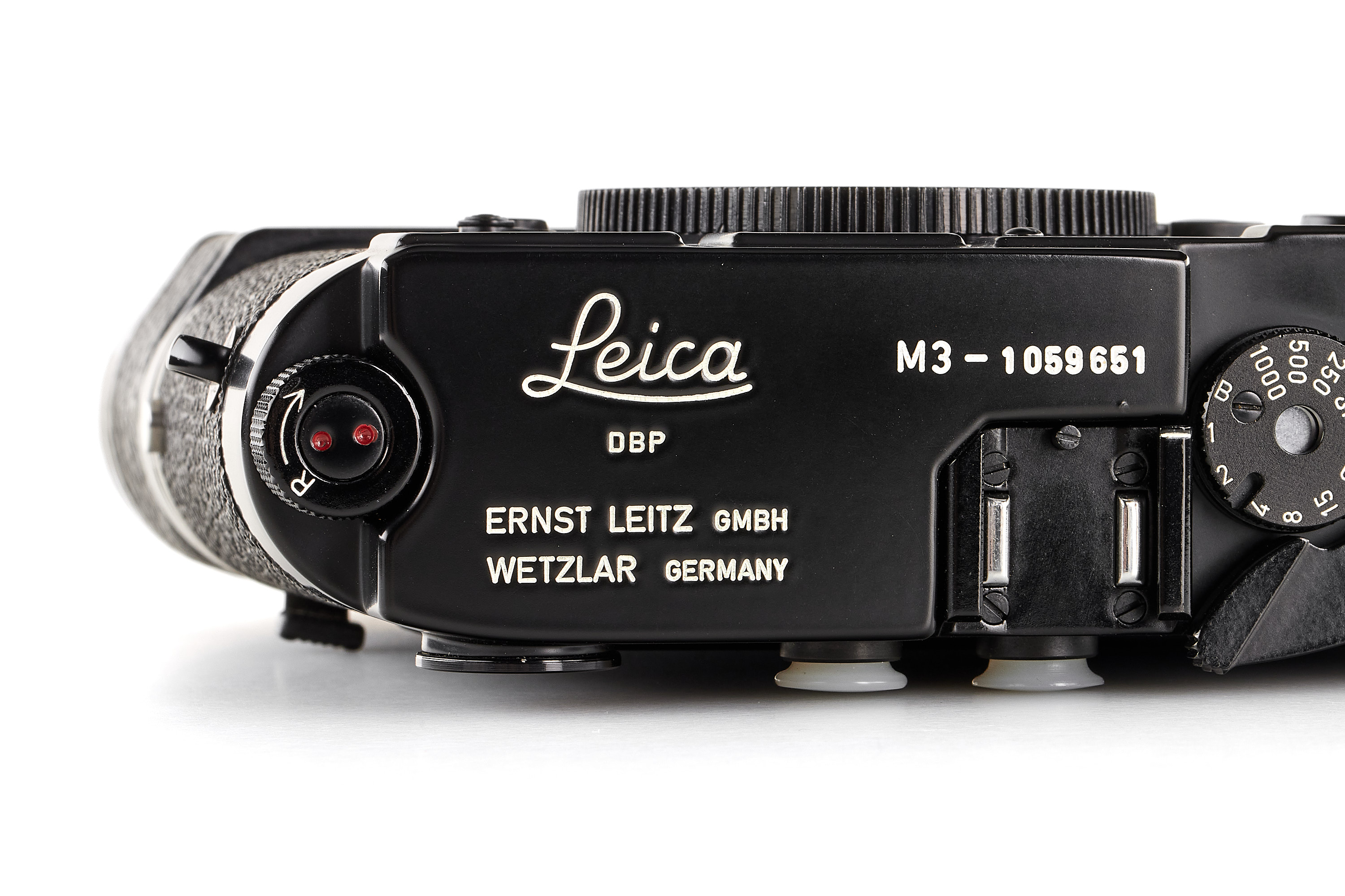 Leica M3 Black Paint Conversion