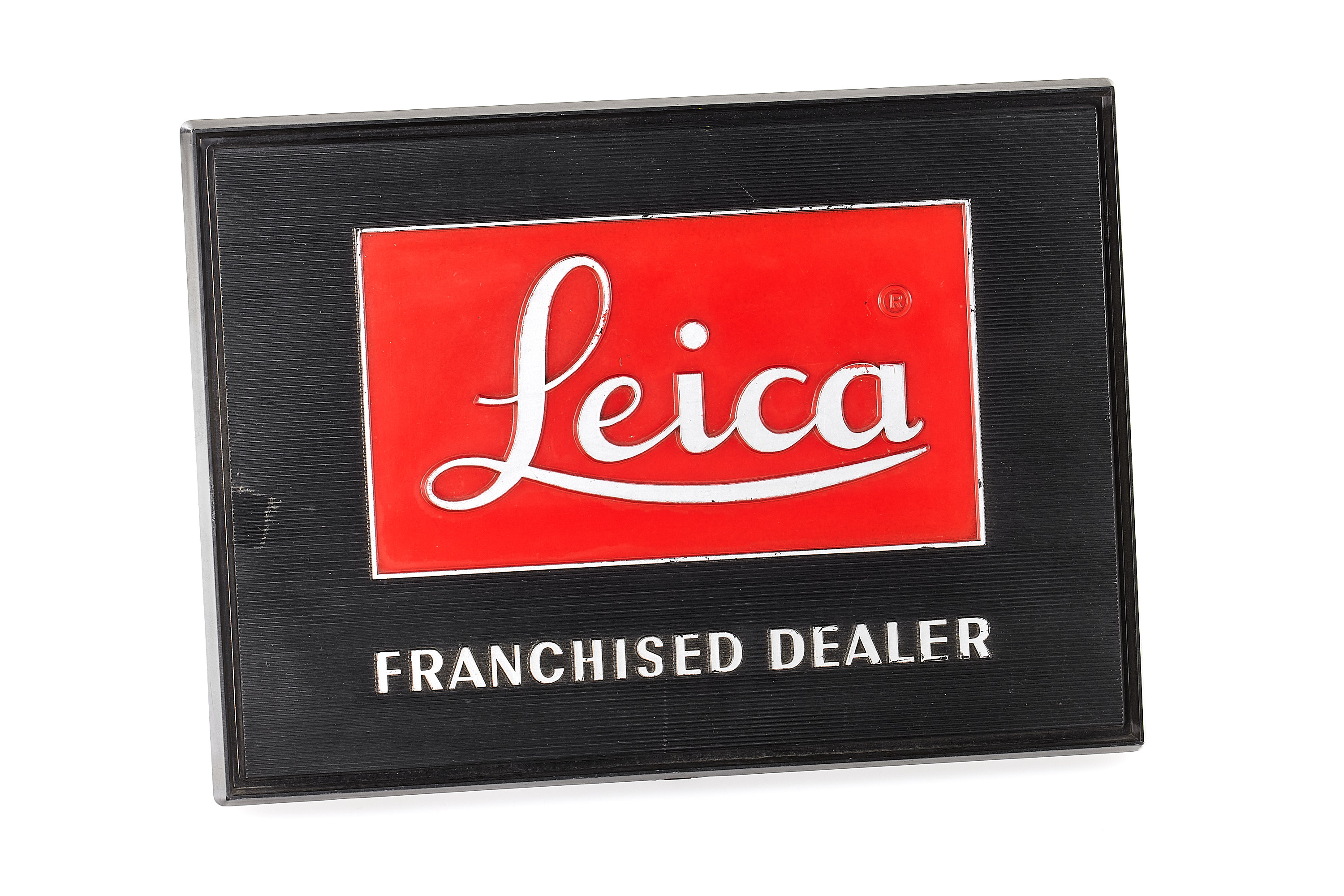 E. Leitz Inc. New York Desktop Sign *