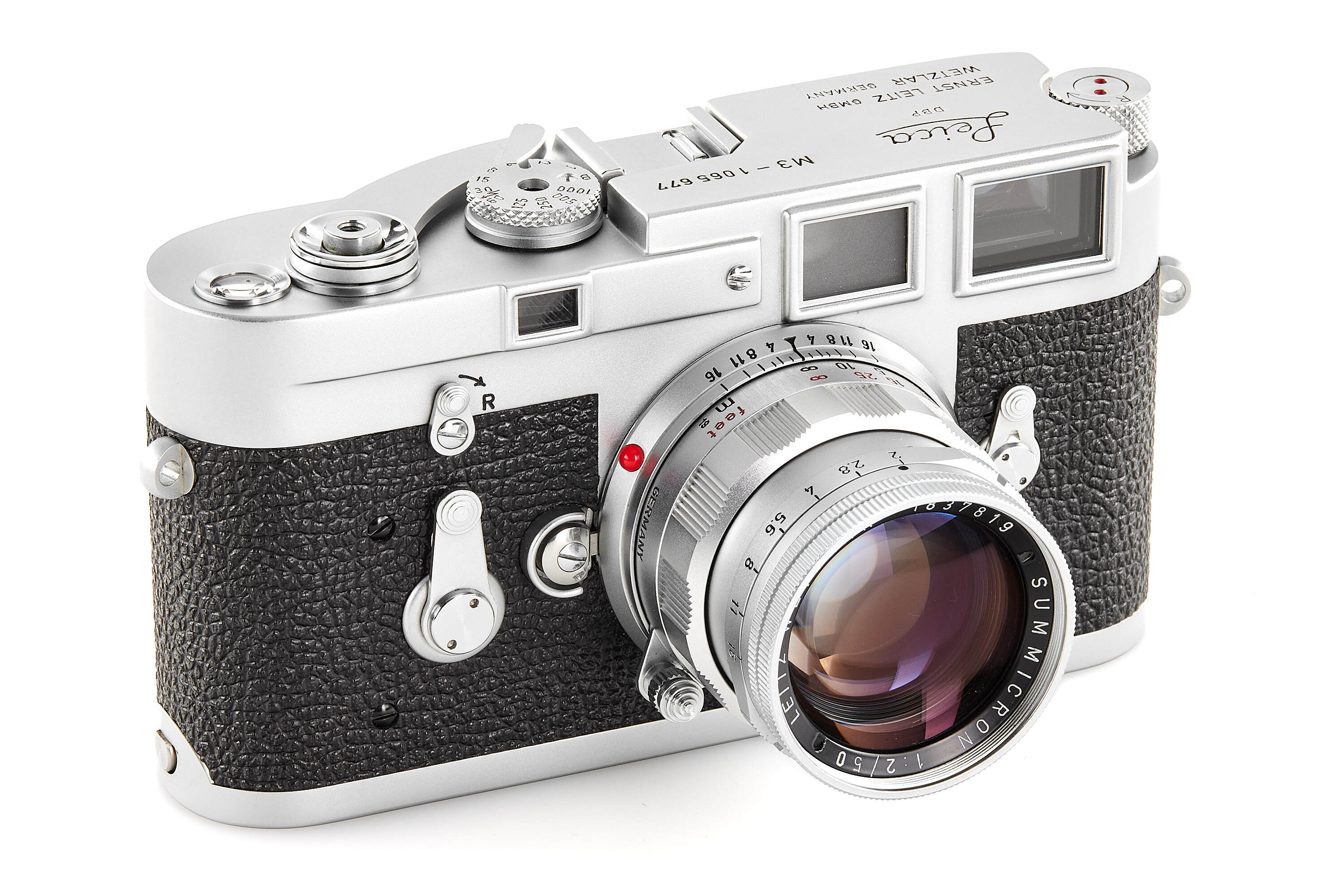 Leica M3 chrome with Summicron 2/50mm
