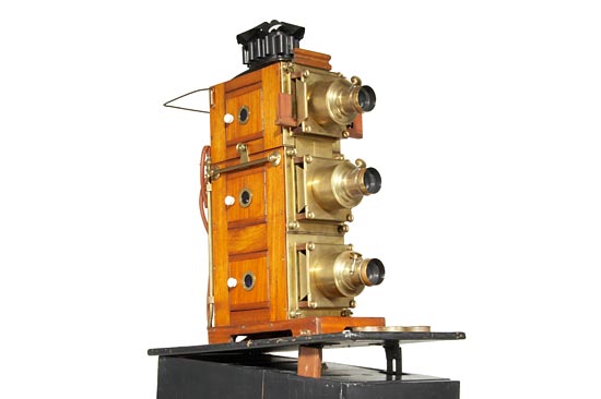 Perken, Son & Rayment  Tri-Unial Magic Lantern