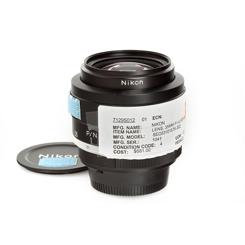 Nikon Nikkor 1,4/35mm "NASA" Nikon Nikkor 1,4/35mm "NASA"