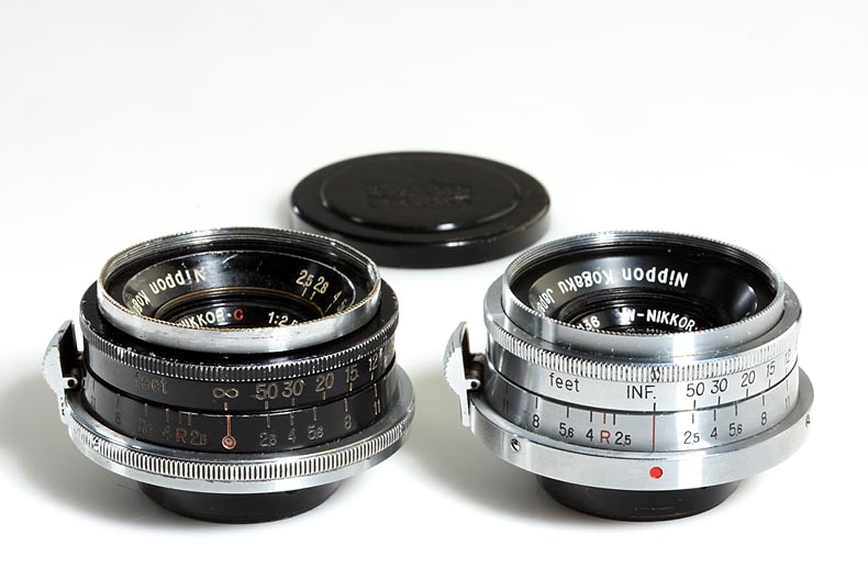 Nikon  W-Nikkor.C 2.5/3.5cm (various)