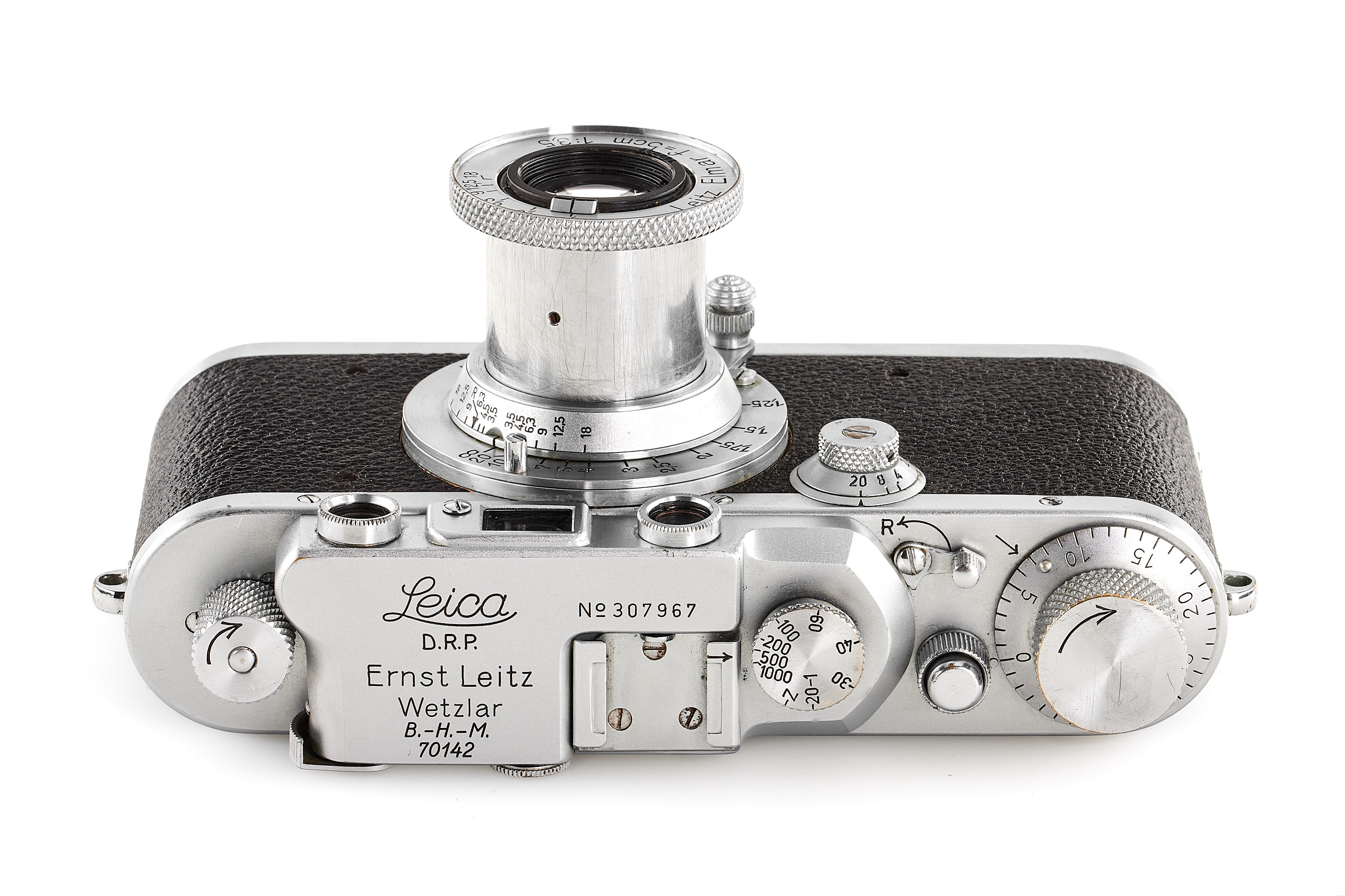 Leica IIIa “B.-H.-M.” illustrated in Lager *