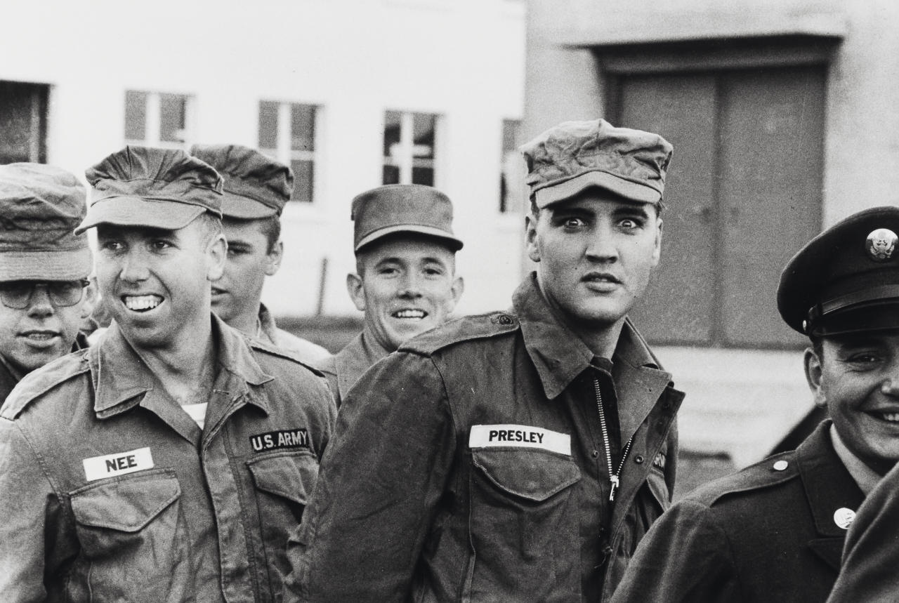 ROBERT LEBECK (1929–2014) Elvis Presley, Germany 1958