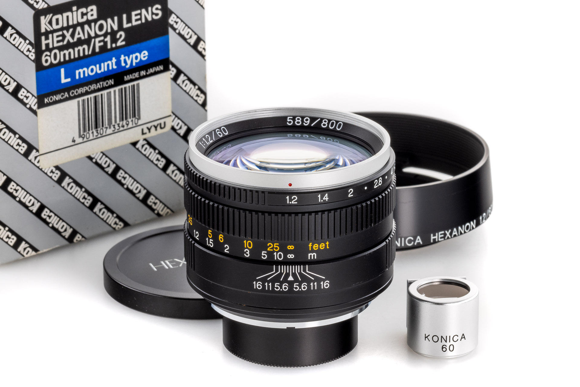 Konica f. Leica M39 Hexanon 1.2/60mm * Konica f. Leica M39 Hexanon 1.2/60mm *