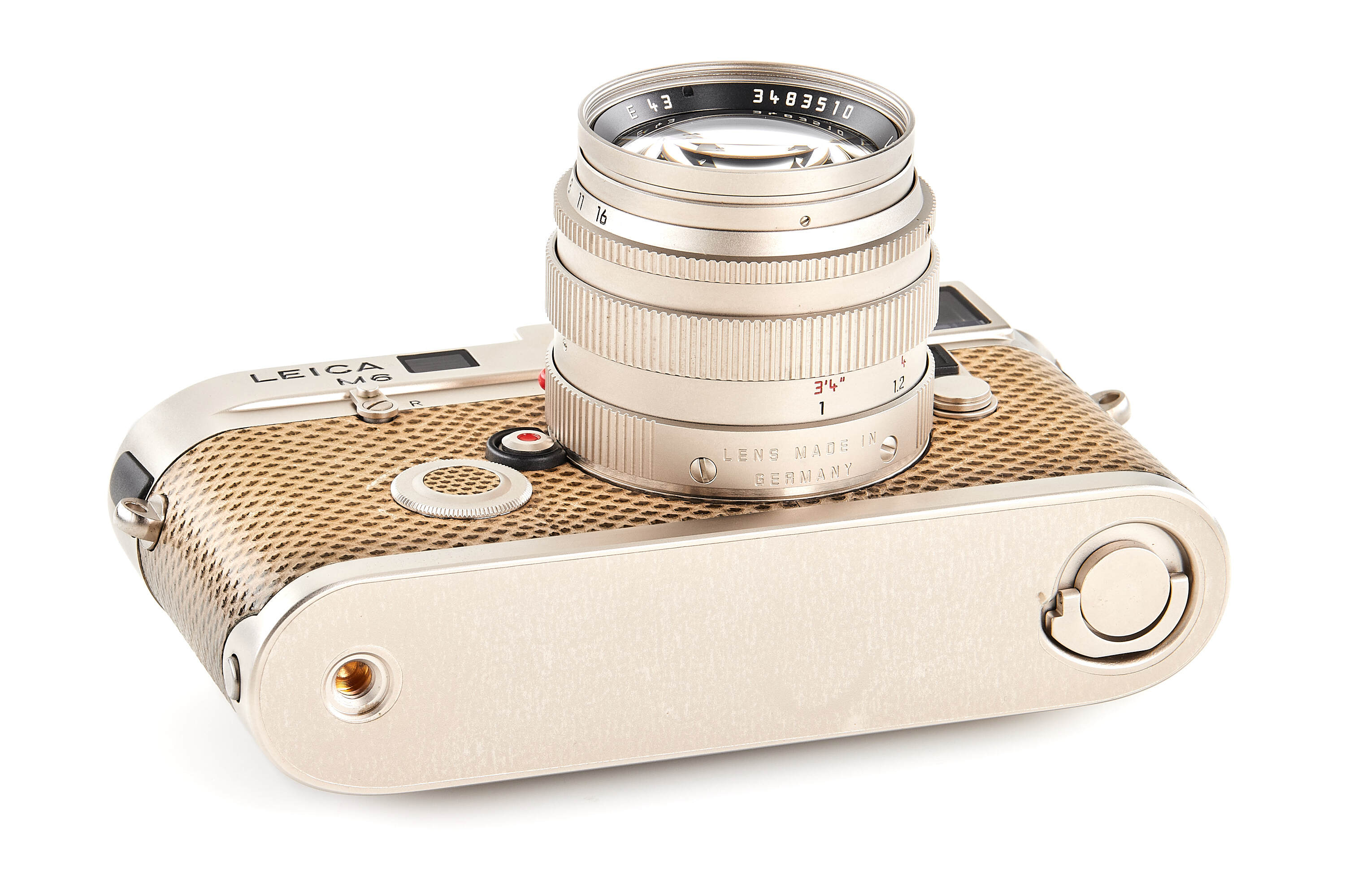 Leica M6 Platin '150 Years' set 10450 *
